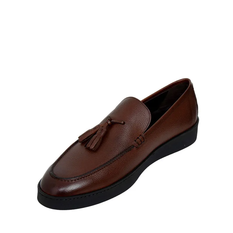 2722 Loafers Shoes - Brown