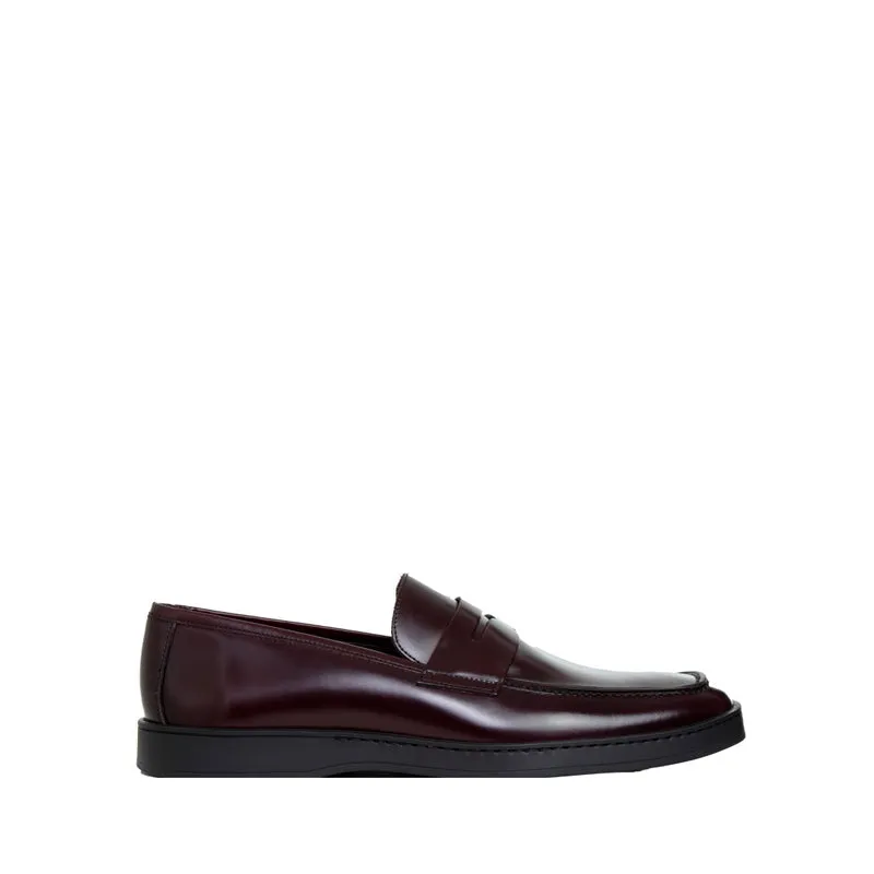 2844 Loafers Shoes - Maroon