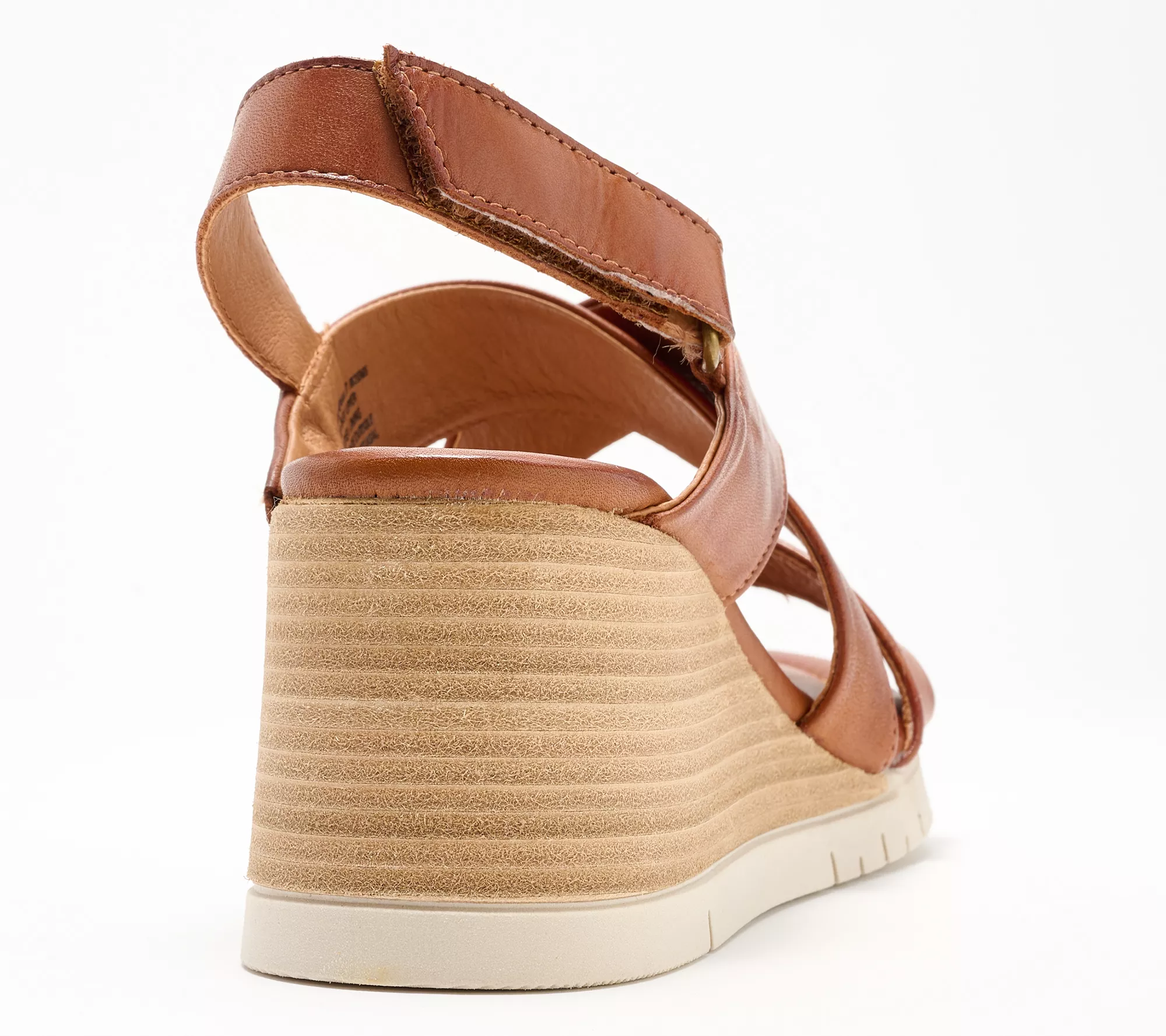 "As Is" Miz Mooz Leather Wedge Sandals - Morgana