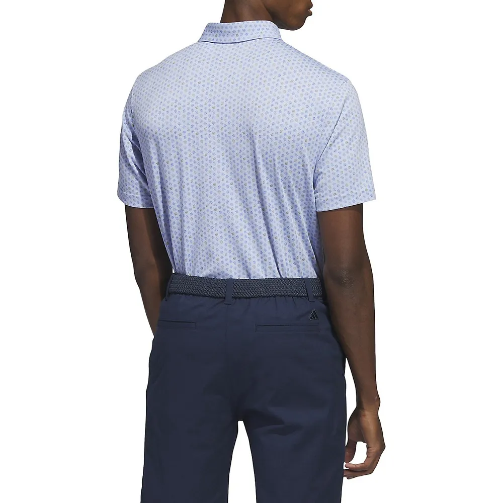 adidas Go-To Print Polo Shirt