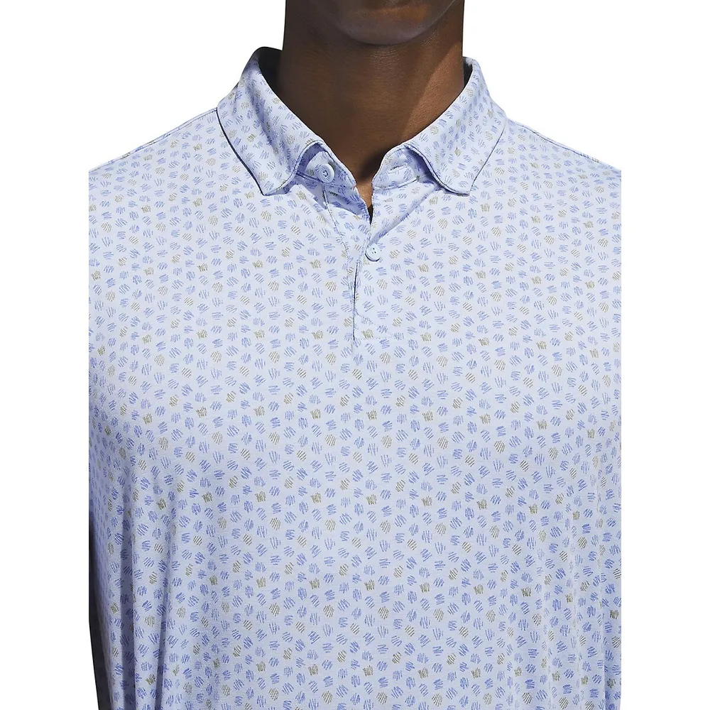 adidas Go-To Print Polo Shirt