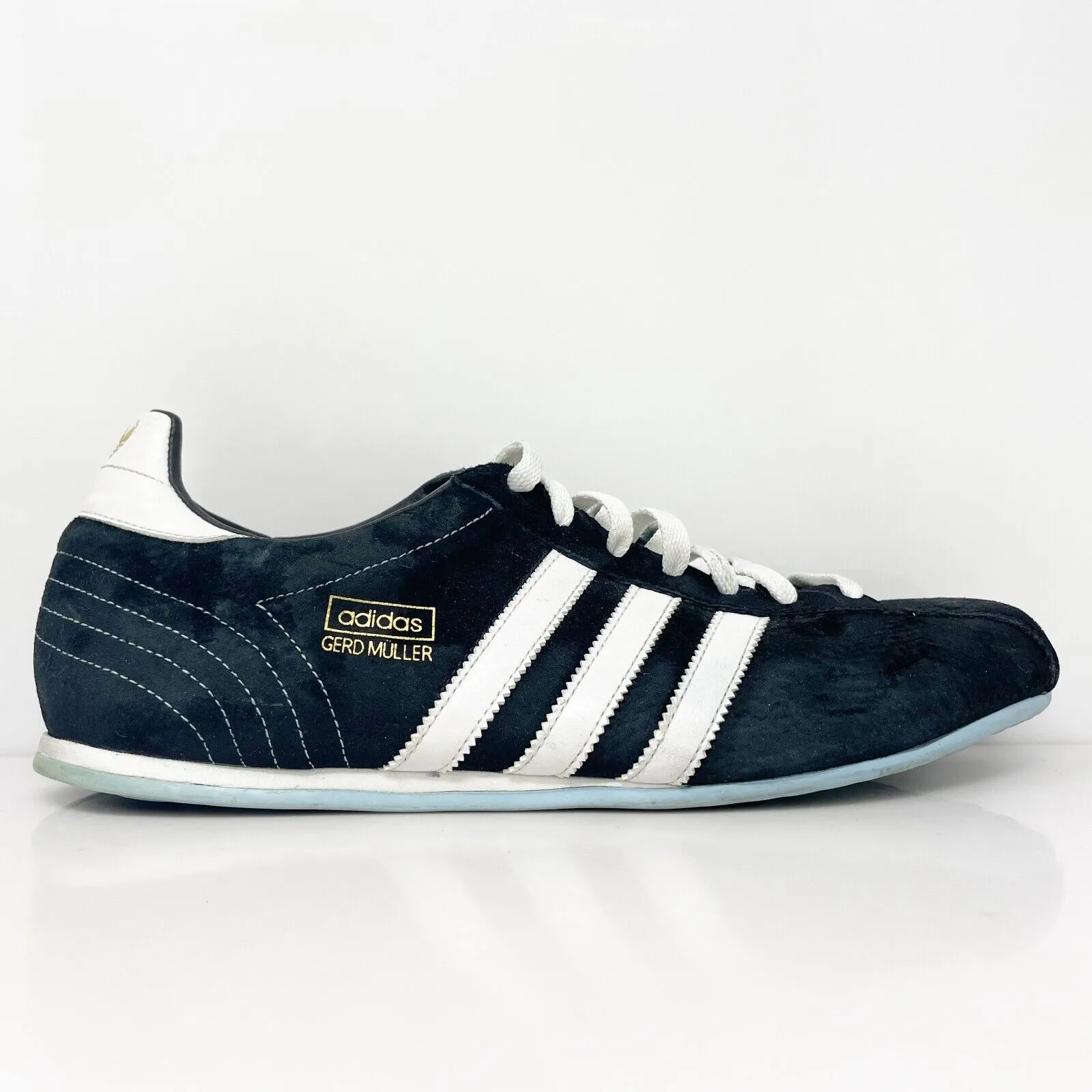 Adidas Mens Gerd Muller 114667 Blue Casual Shoes Sneakers Size 11