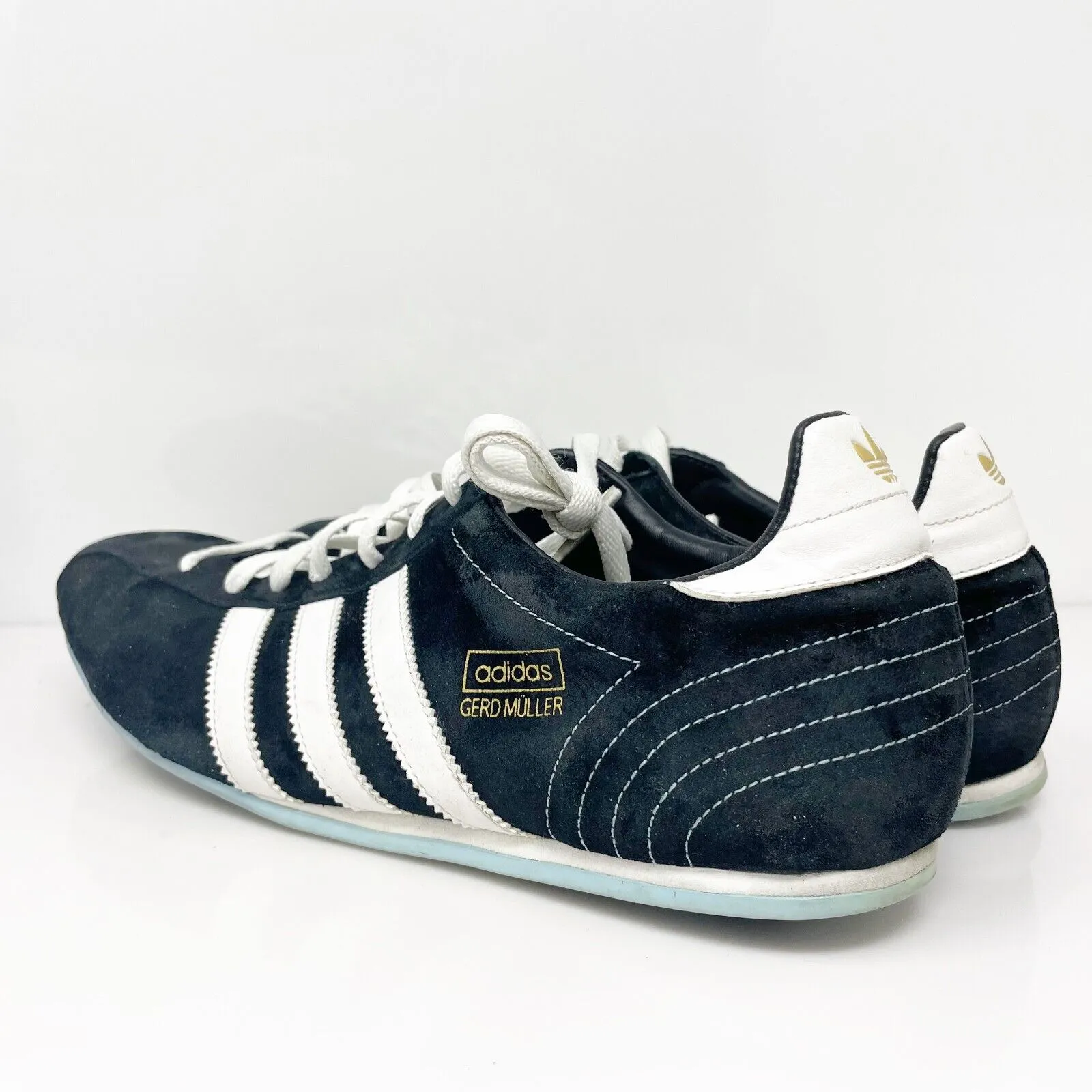 Adidas Mens Gerd Muller 114667 Blue Casual Shoes Sneakers Size 11