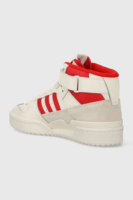 adidas Originals leather sneakers Forum Mid white color IG6497