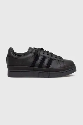 adidas Originals leather sneakers Y-3 Hicho black color