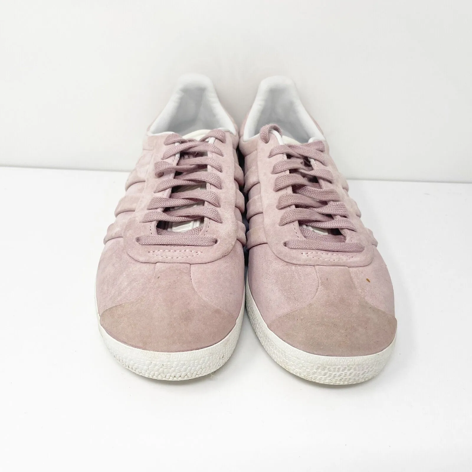 Adidas Womens Gazelle Stitch And Turn BB6708 Pink Casual Shoes Sneakers Size 5.5