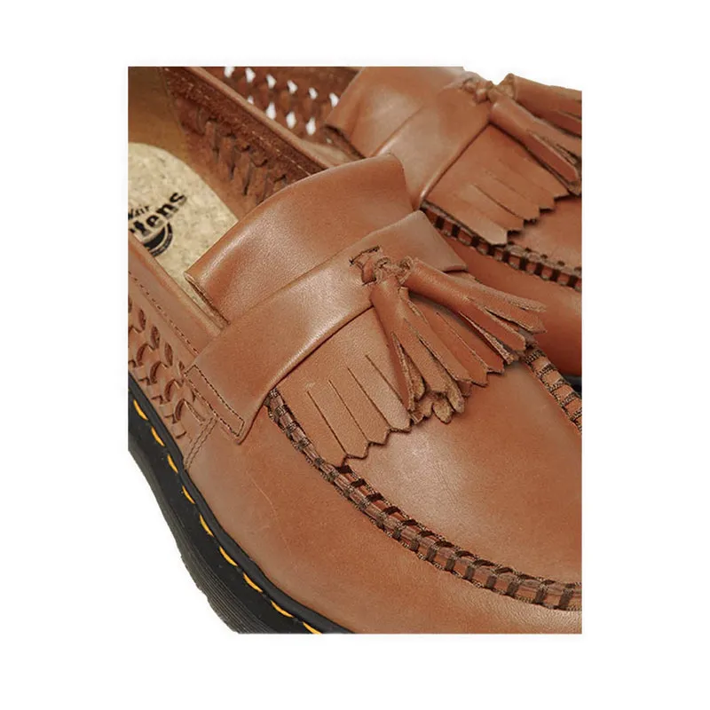 Adrian Woven Unisex Loafers- British Tan