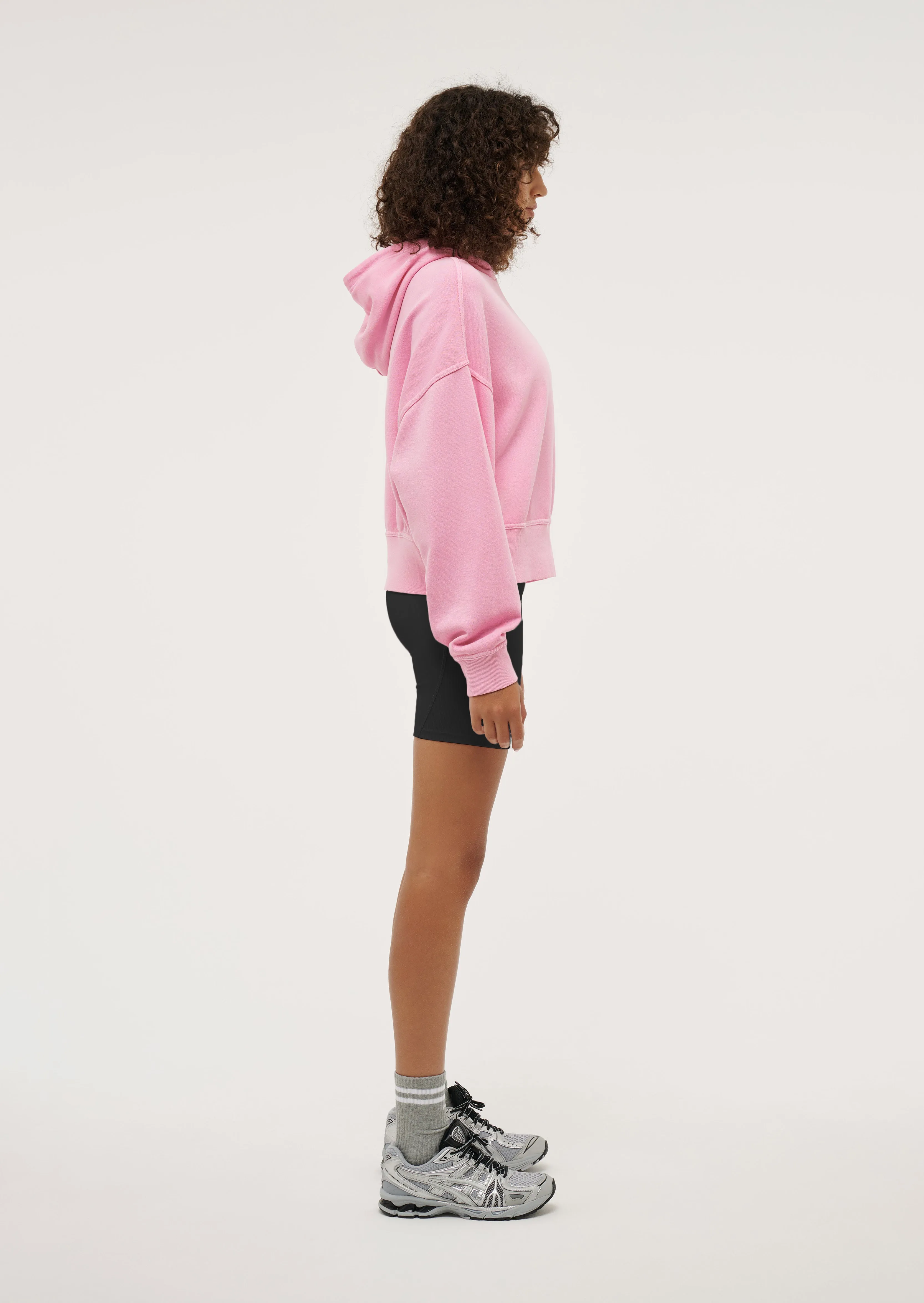 ALPHA HOODIE IN WASHED PRISM PINK