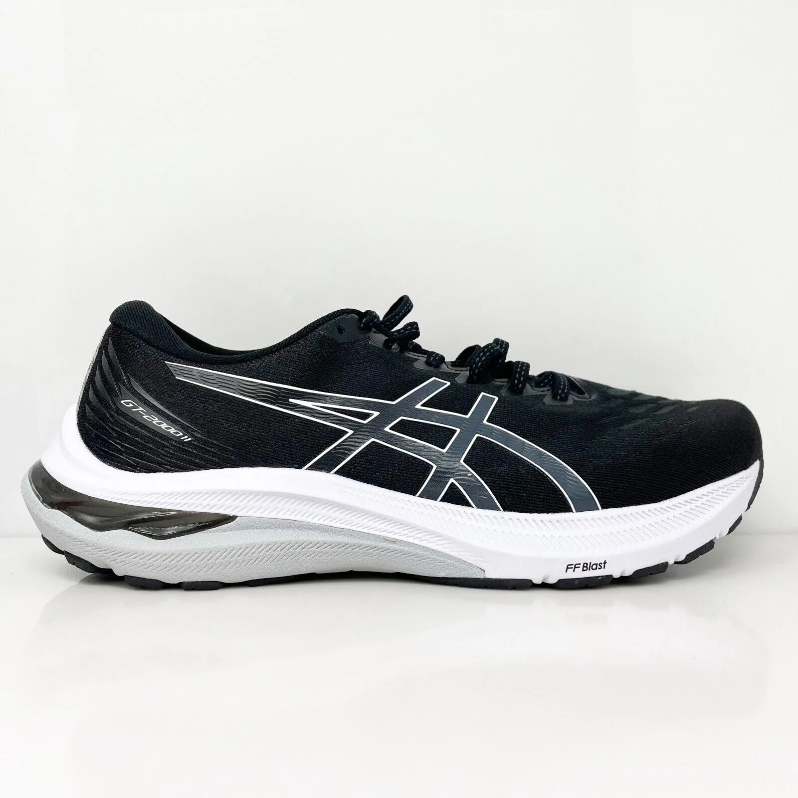 Asics Womens GT 2000 11 1012B303 Black Running Shoes Sneakers Size 9.5 W