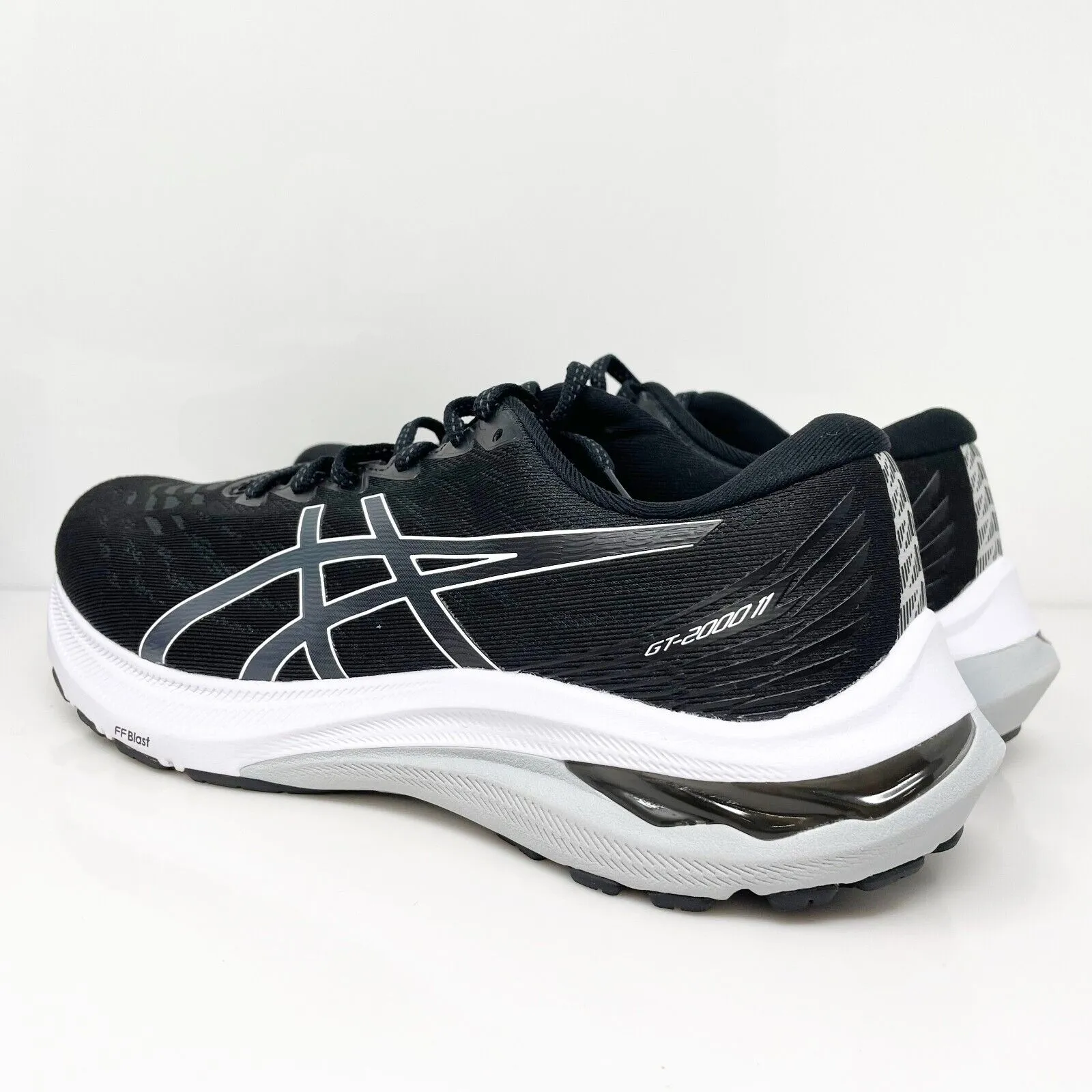 Asics Womens GT 2000 11 1012B303 Black Running Shoes Sneakers Size 9.5 W