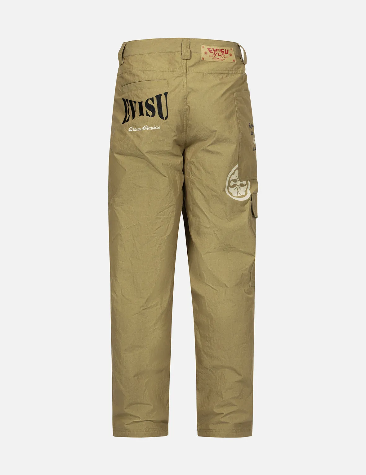 Asymmetric and Multi-Pockets Loose Fit Cargo Pants