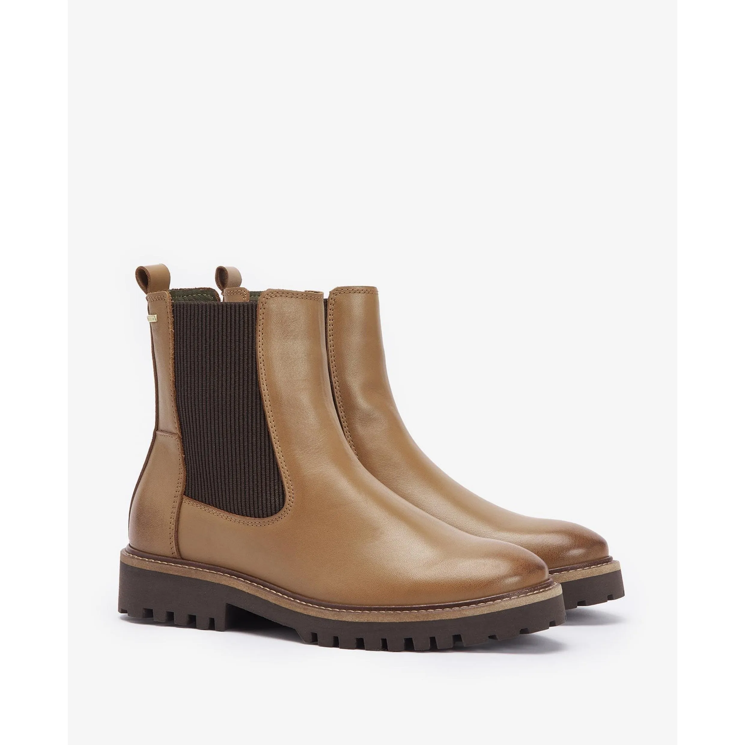 Barbour Harmby Chelsea Boots Chestnut LFO0725TA52