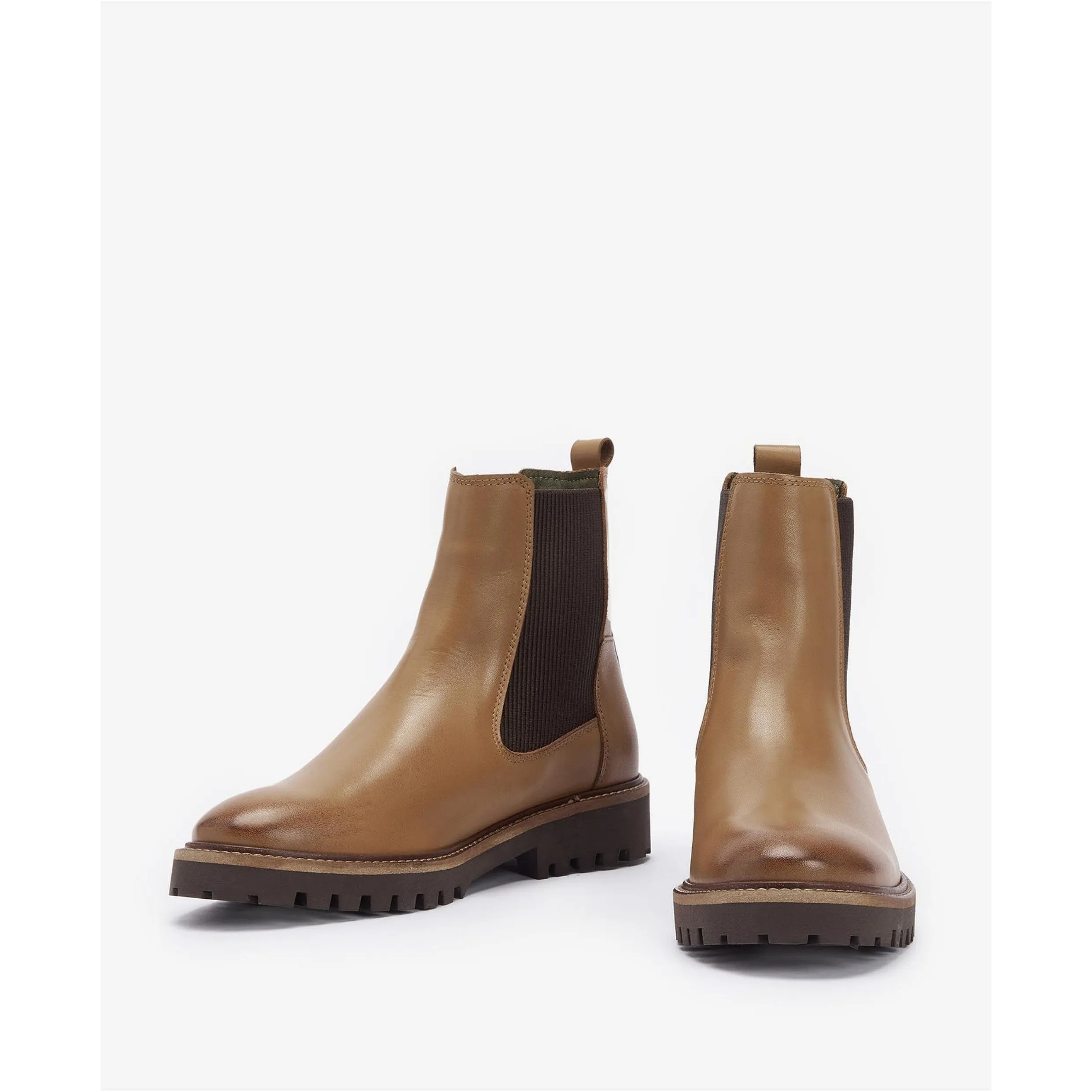 Barbour Harmby Chelsea Boots Chestnut LFO0725TA52