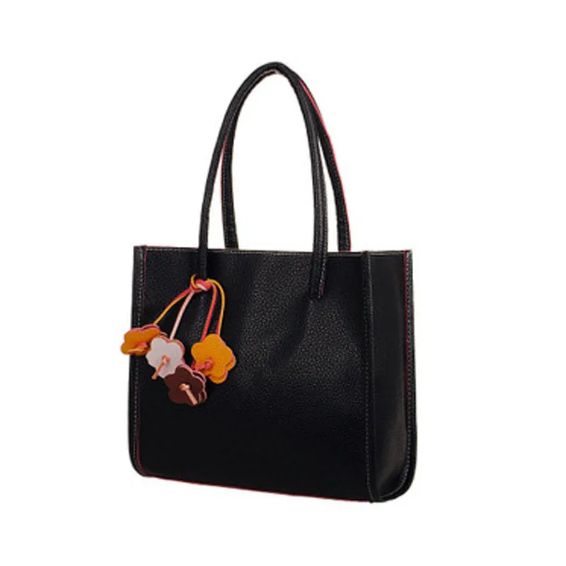 Best Selling Women Bag Elegant girls hbags leather shoulder bag Two style 9 cy color flower Women tote bolsas