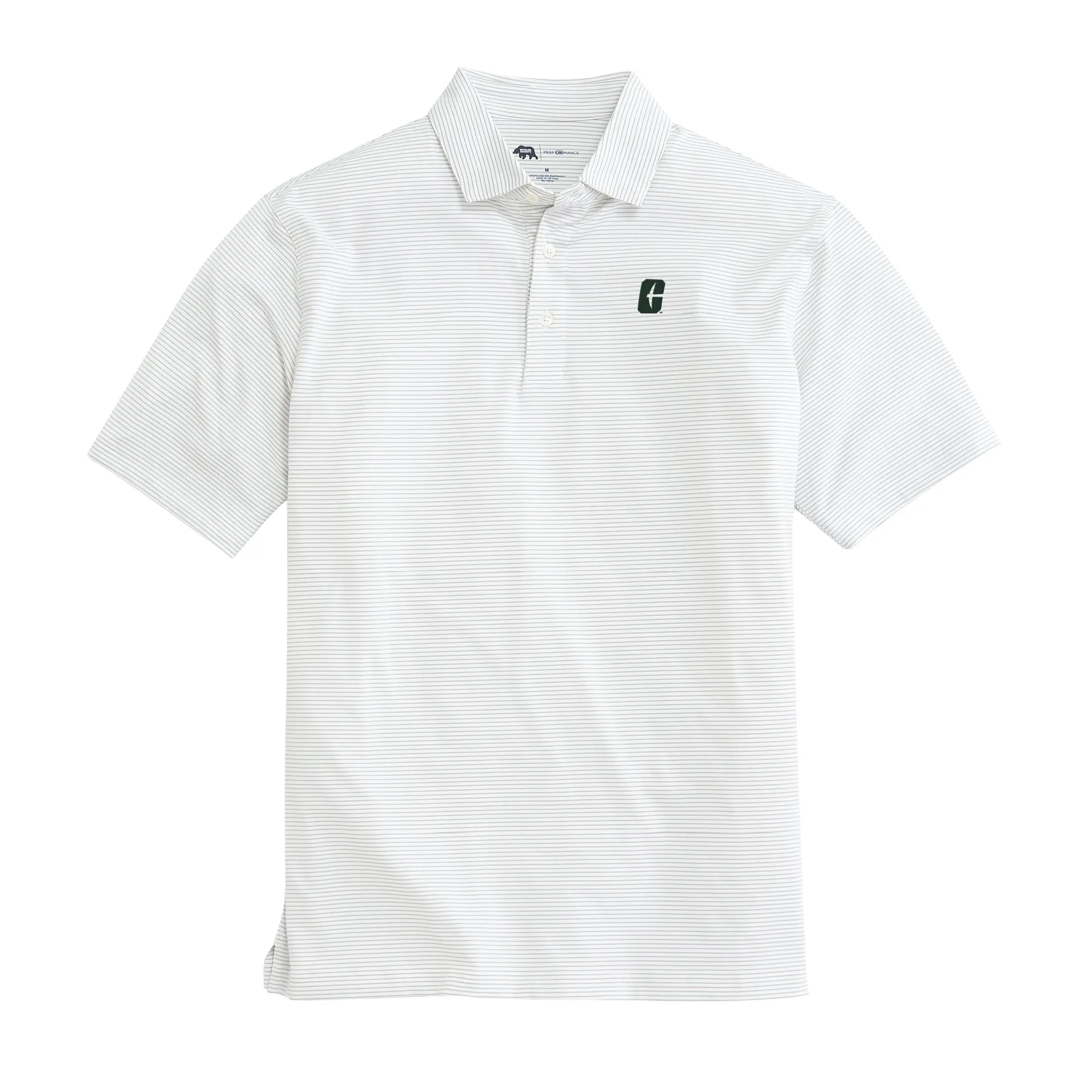 Birdie Stripe UNC Charlotte Performance Polo