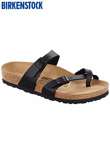 Birkenstock Women’s Mayari Birko-Flor Black Sandals | Kaleidoscope