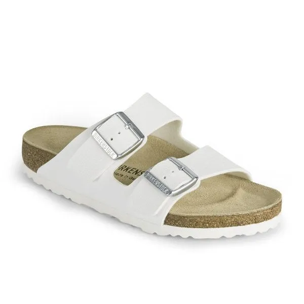 Birkenstock Women's Arizona Slim Fit Double Strap Sandals - White