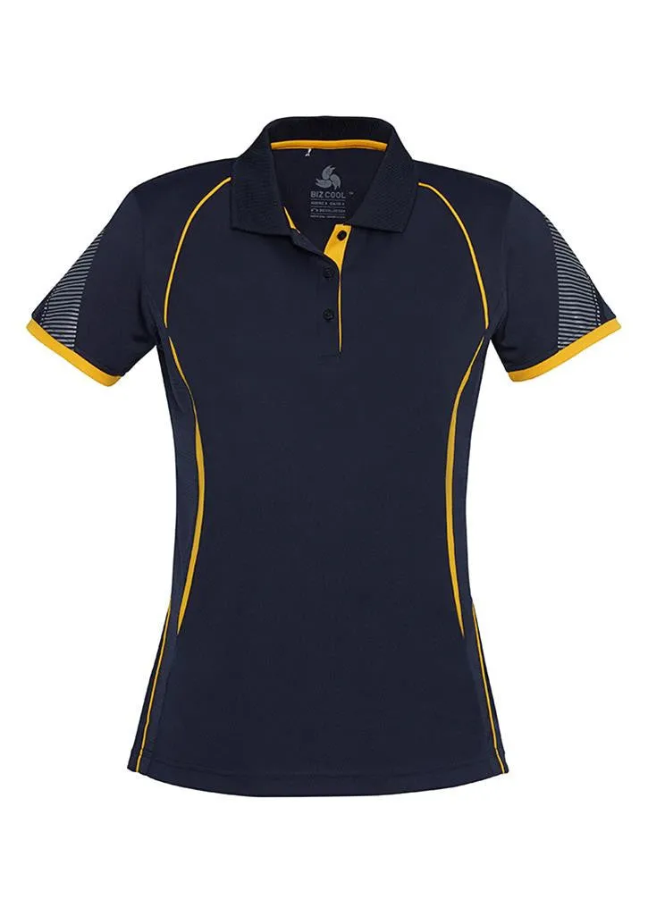 Biz Collection Ladies Razor Polo (P405LS)-