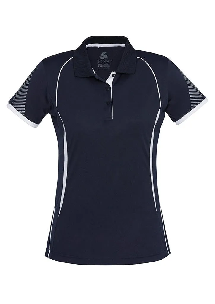 Biz Collection Ladies Razor Polo (P405LS)-