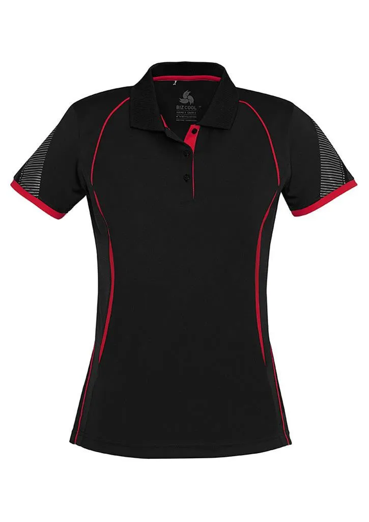 Biz Collection Ladies Razor Polo (P405LS)-