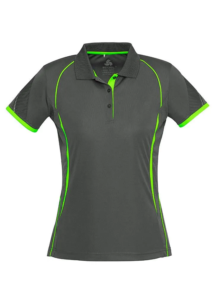 Biz Collection Ladies Razor Polo (P405LS)-