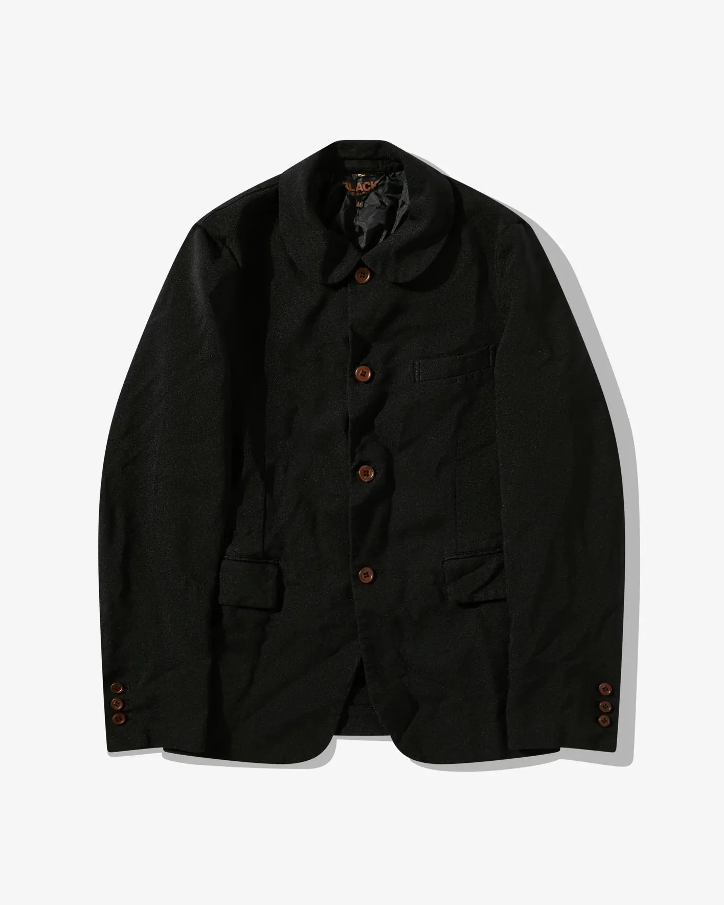 BLACK Comme des Garons Split Side Seam Blazer (Black)