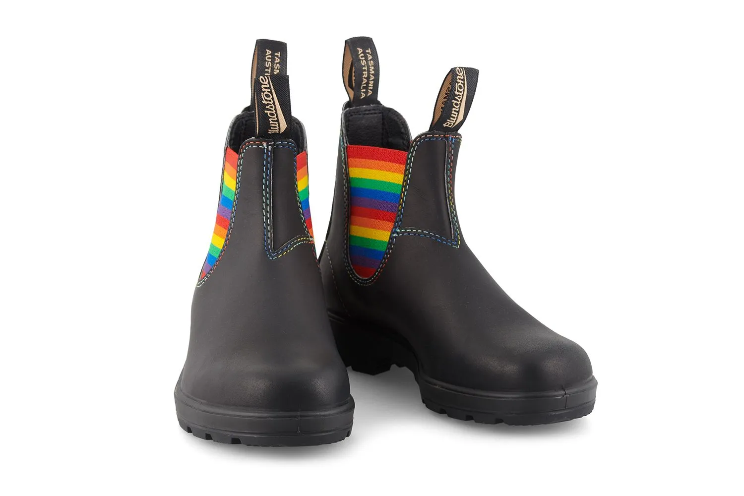 Blundstone - 2105 Black & Rainbow Leather Chelsea Boots