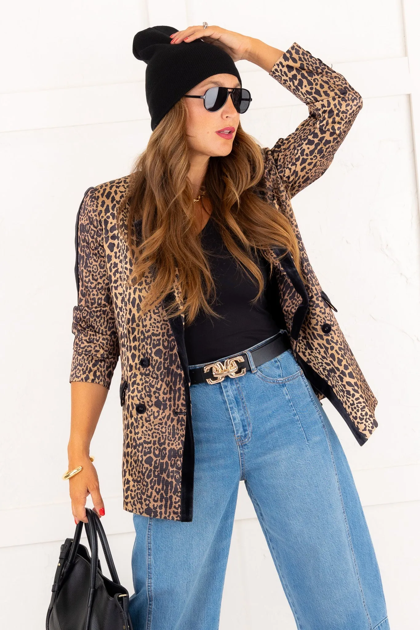 Bristol Blazer - Lady Leopard | Emily McCarthy