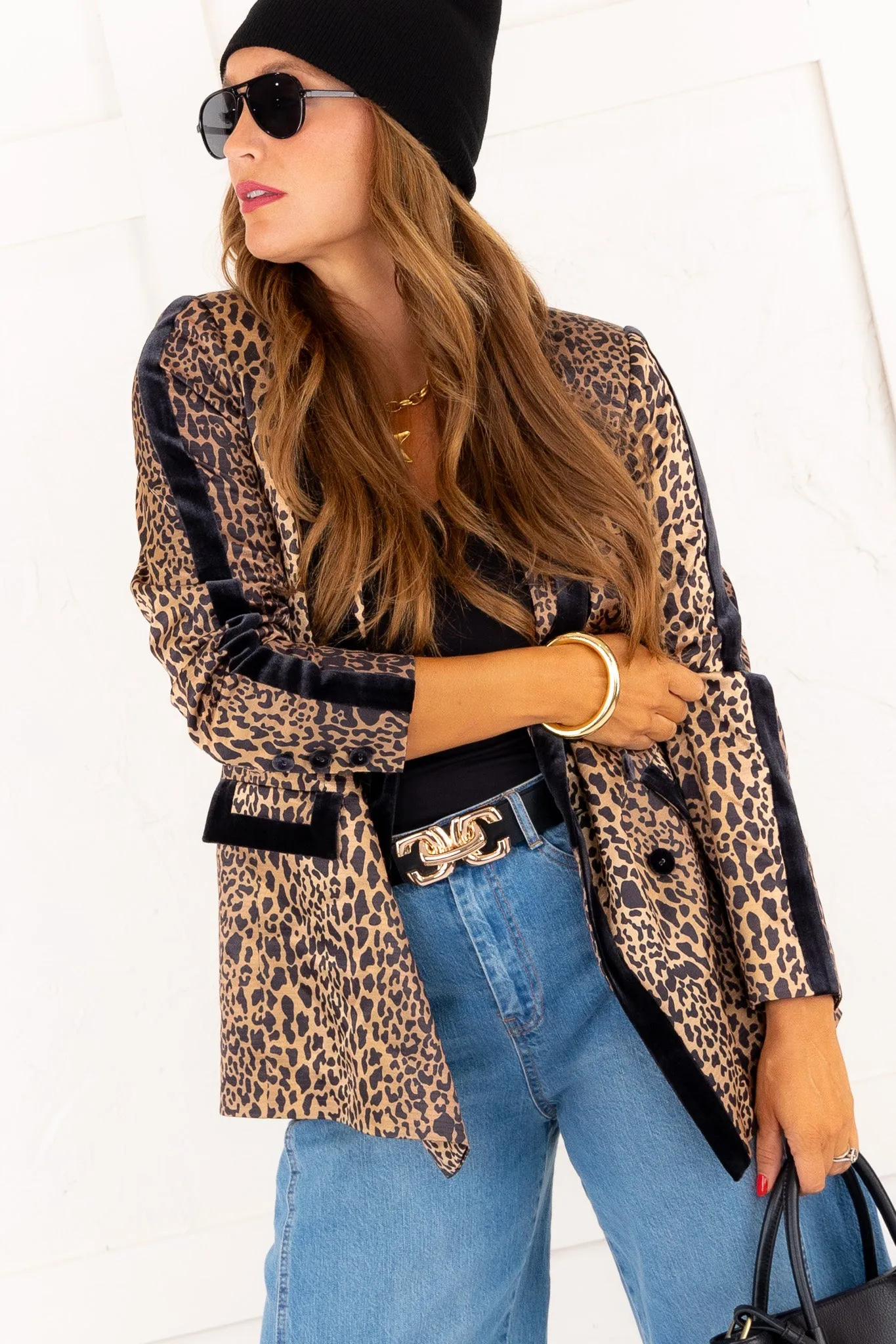 Bristol Blazer - Lady Leopard | Emily McCarthy