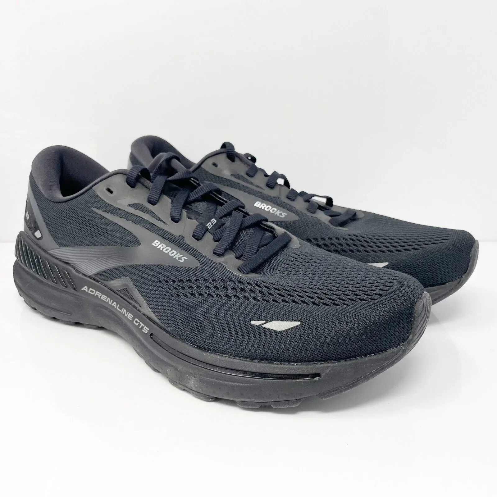 Brooks Mens Adrenaline GTS 23 1103912E020 Black Running Shoes Sneakers 11 2E