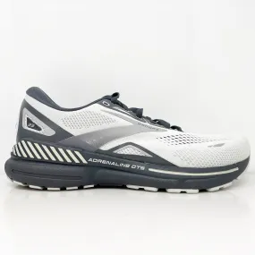 Brooks Mens Adrenaline GTS 23 1103914E065 Gray Running Shoes Sneakers Size 9 4E