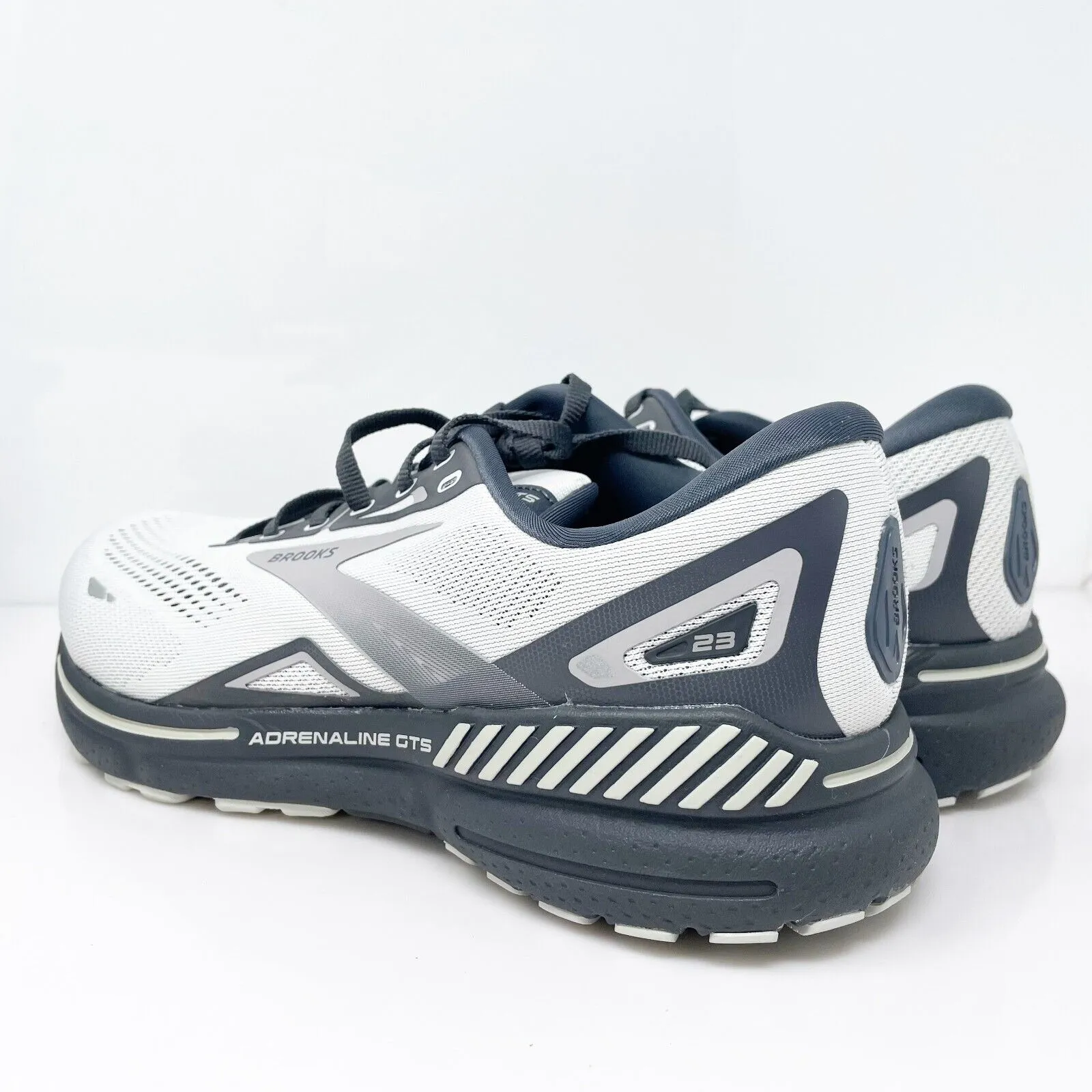 Brooks Mens Adrenaline GTS 23 1103914E065 Gray Running Shoes Sneakers Size 9 4E