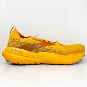 Brooks Mens Glycerine SF 21 1104211D840 Yellow Running Shoes Sneakers Size 12 D