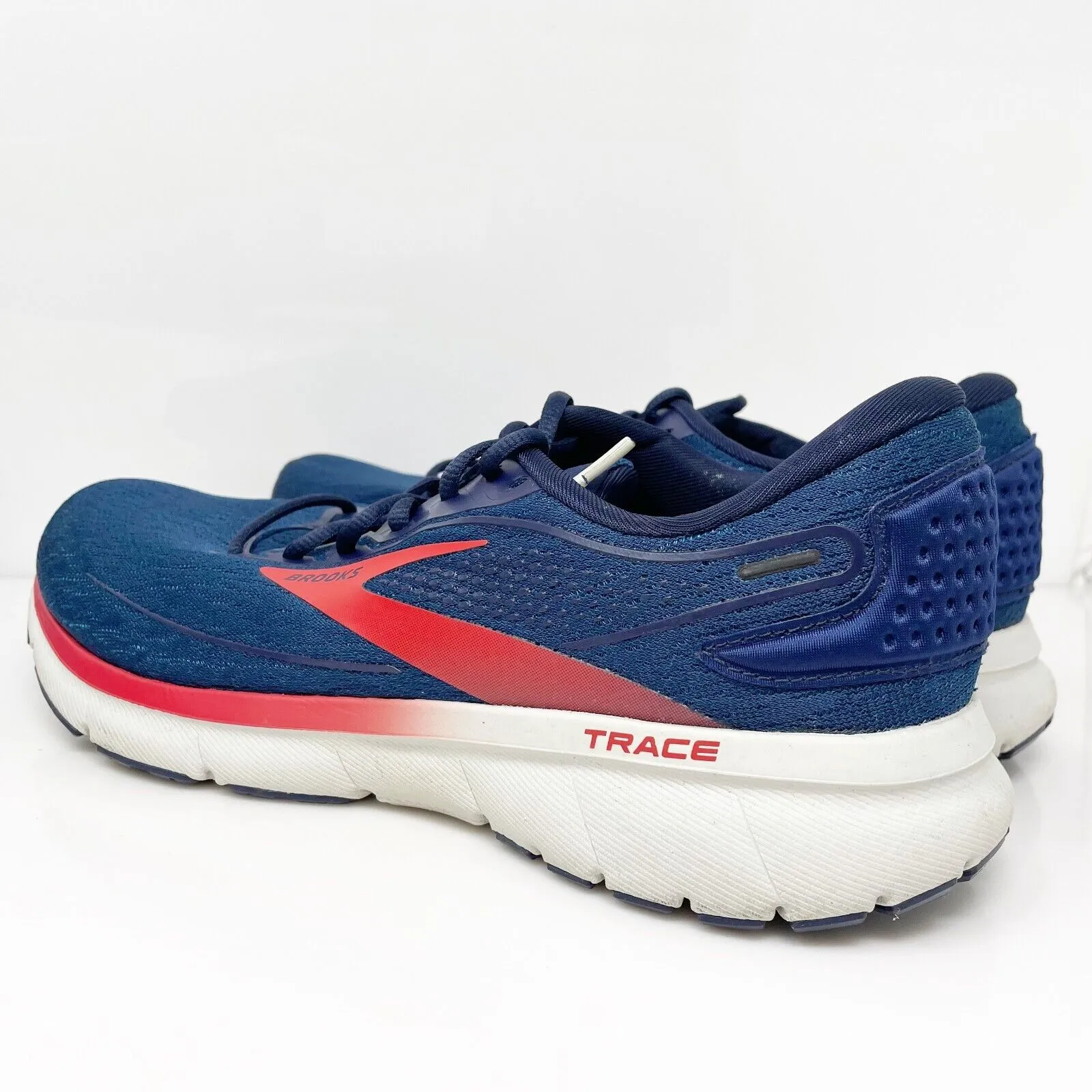 Brooks Mens Trace 2 1103881D420 Blue Running Shoes Sneakers Size 10.5 D