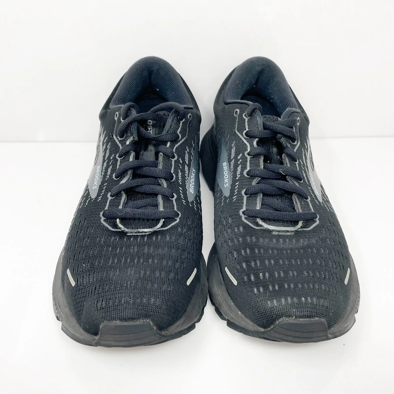 Brooks Womens Ghost 13 1203381D072 Black Running Shoes Sneakers Size 8 D