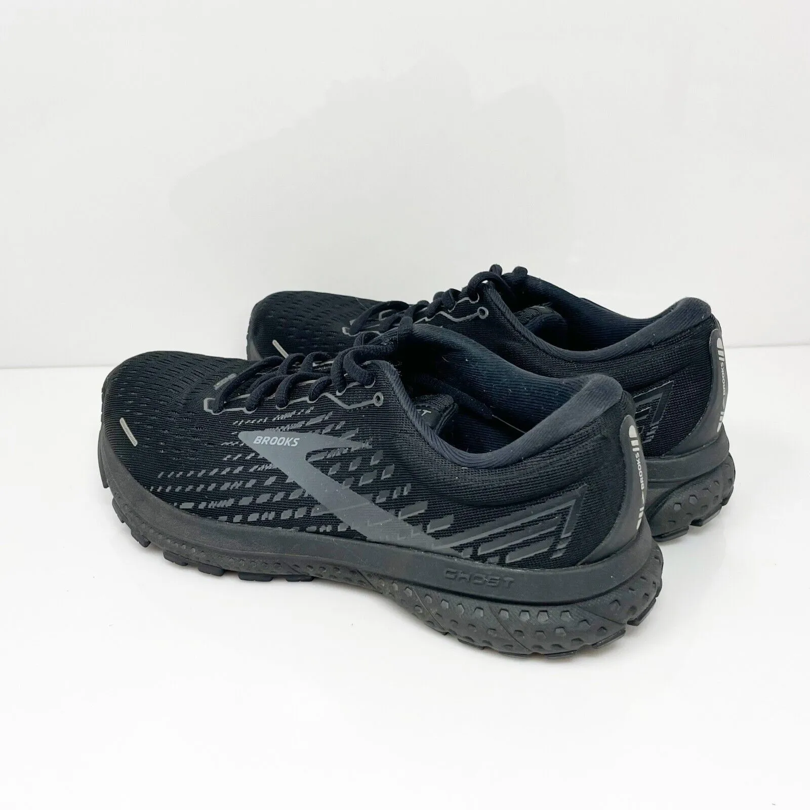 Brooks Womens Ghost 13 1203381D072 Black Running Shoes Sneakers Size 8 D