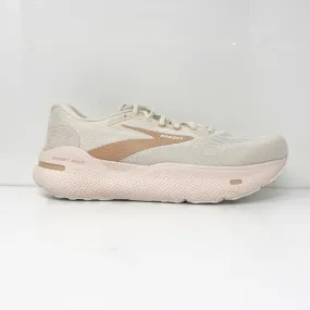 Brooks Womens Ghost Max 1203951B135 Beige Running Shoes Sneakers Size 10.5 B