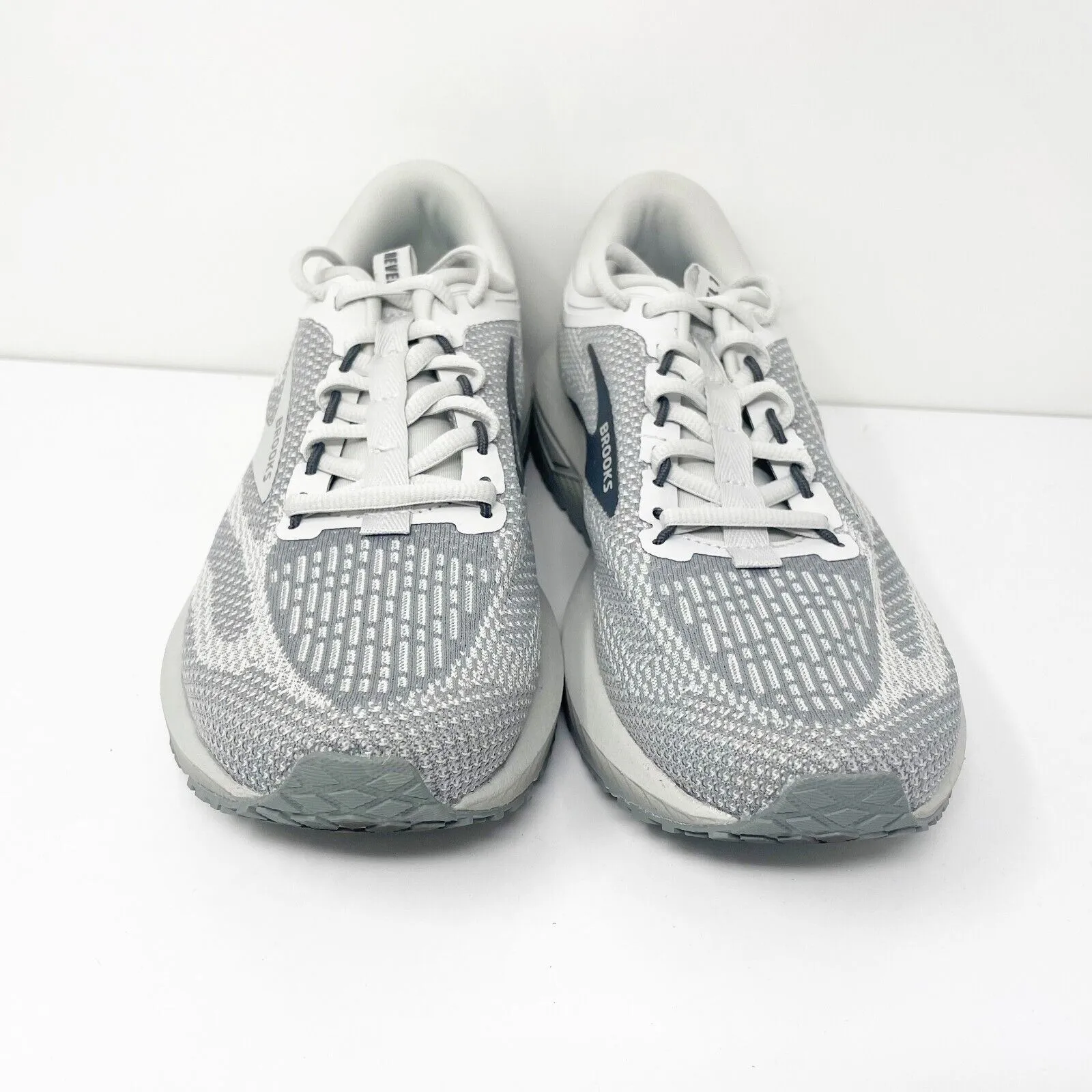 Brooks Womens Revel 7 1204241B036 Gray Running Shoes Sneakers Size 9 B