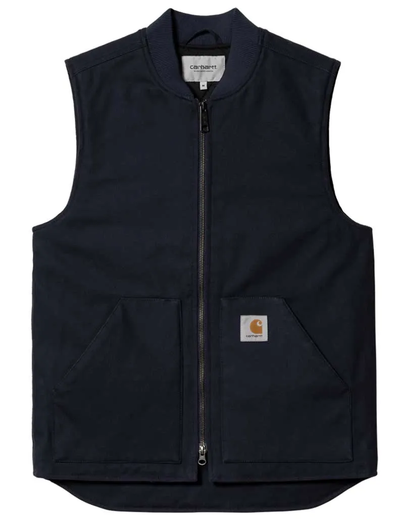 Carhartt Wip Classic Vest Blue Rigid