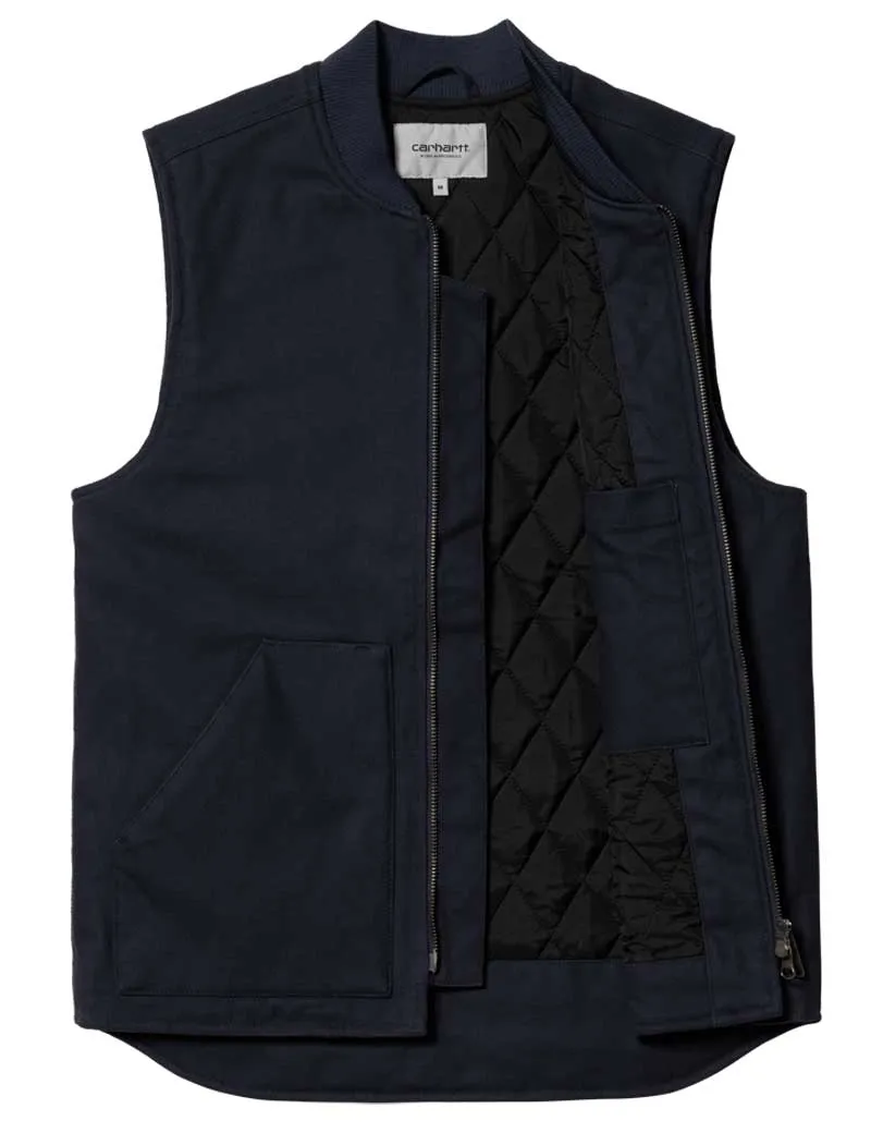 Carhartt Wip Classic Vest Blue Rigid