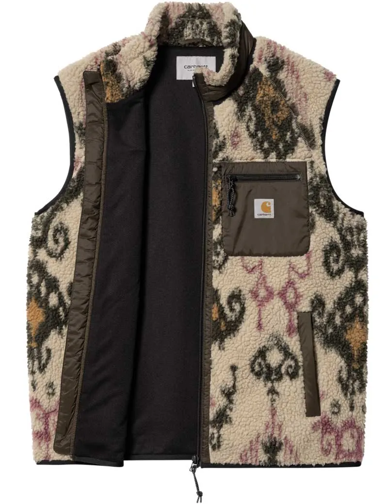 Carhartt Wip Prentis Vest Liner Baru Jacquard Wall Cyprus