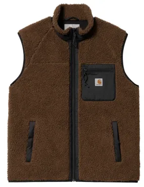 Carhartt Wip Prentis Vest Liner Deep H Brown Black