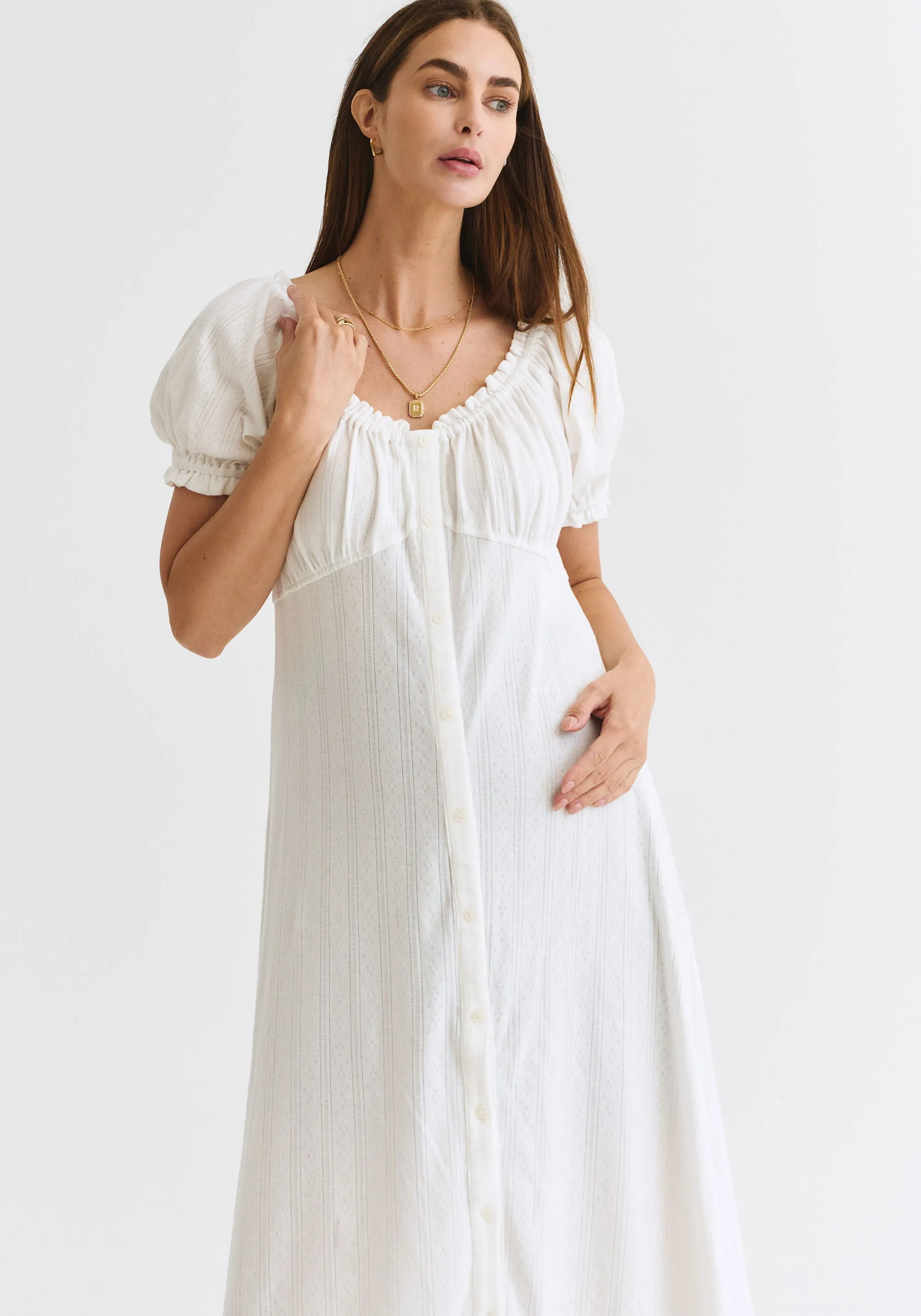 CLOUD COTTON DRESS