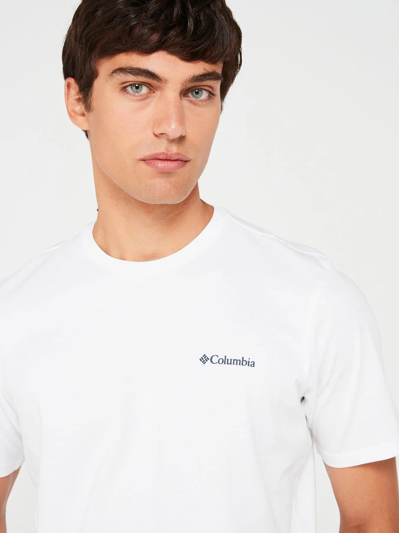 Columbia Men's Explorers Canyon Back Ss T-shirt - White