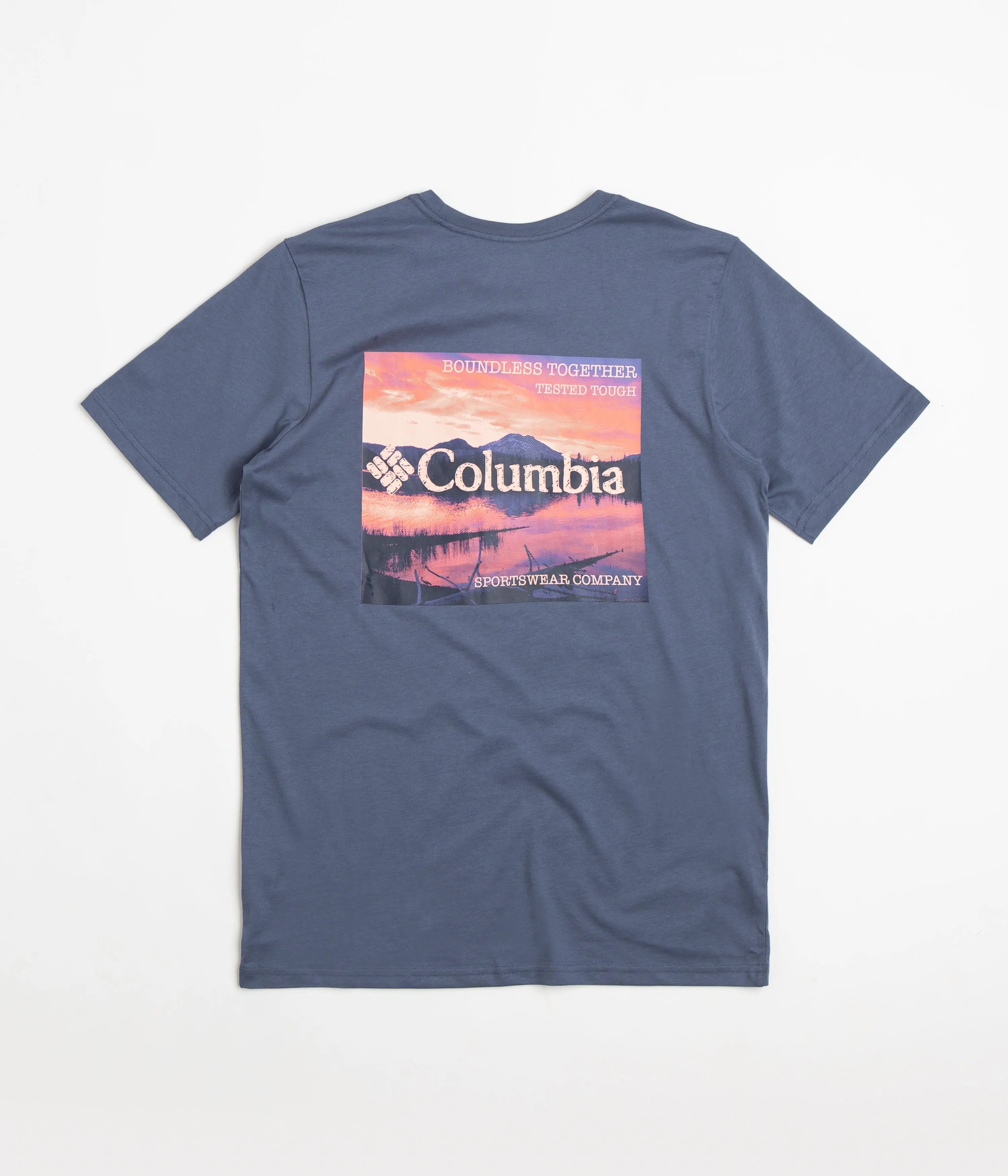 Columbia Rapid Ridge Back Graphic T-Shirt - Dark Mountain / Natures Palette Graphic