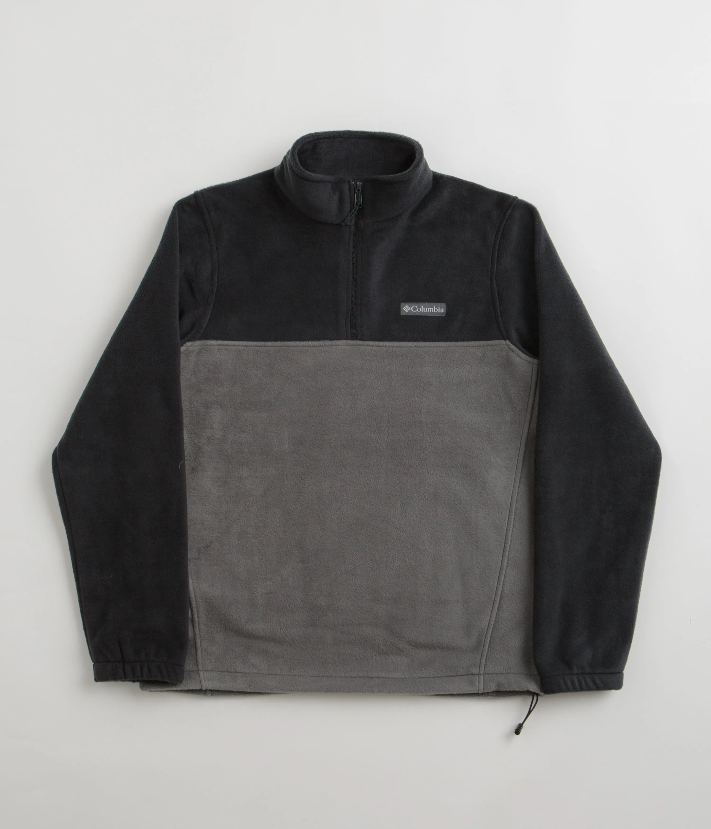 Columbia Steens Mountain 1/2 Zip Fleece - Black / Grill