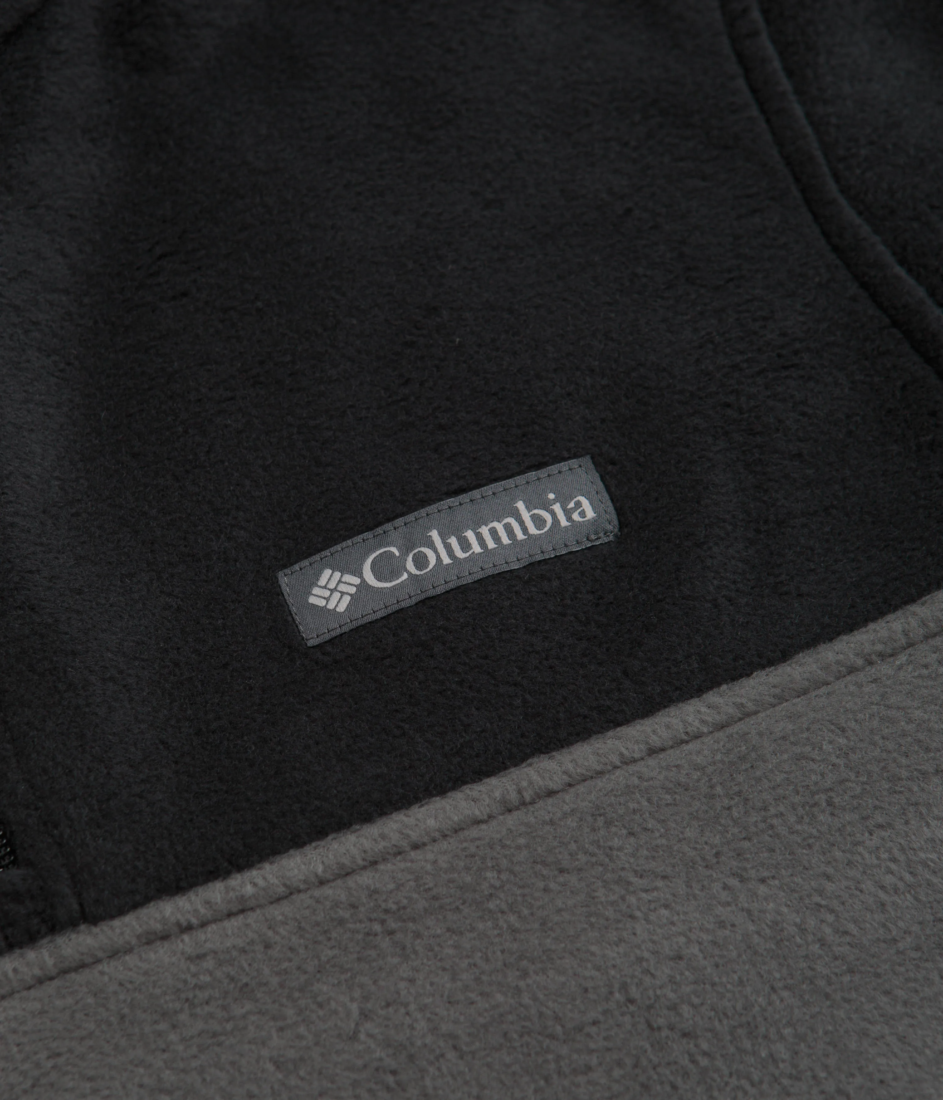 Columbia Steens Mountain 1/2 Zip Fleece - Black / Grill