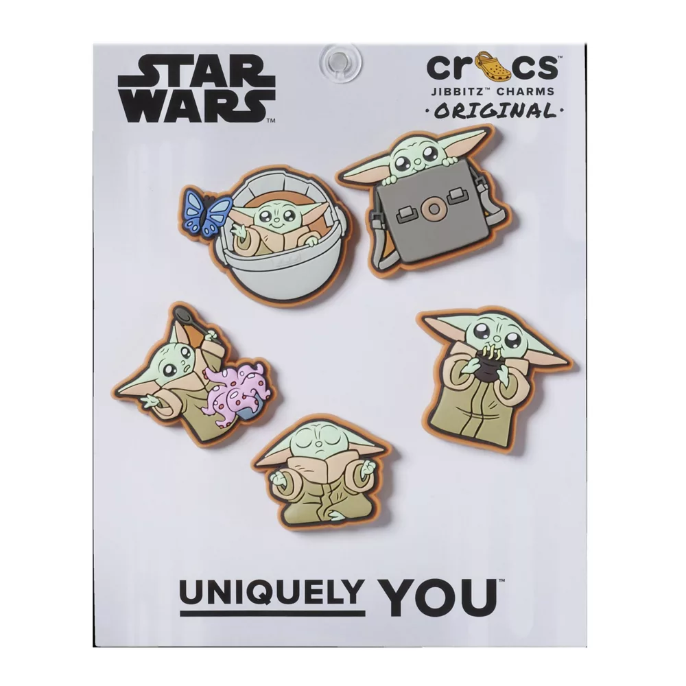 CROCS  UNISEX STAR WARS GROGU 5 PACK JIBBITZ