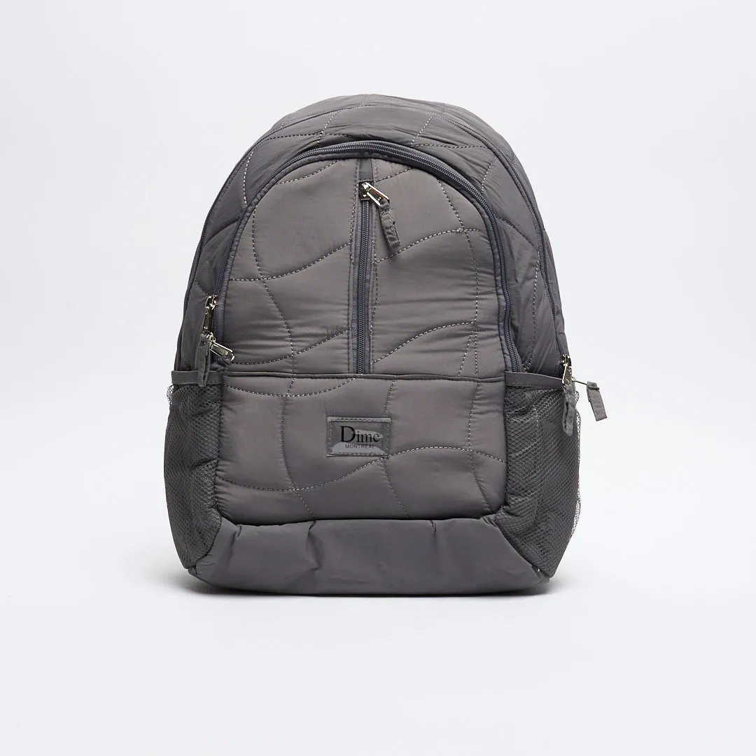 Dime - Quilted Backpack (Charcoal)