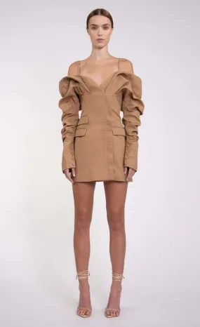 Evelyn Dress - Camel